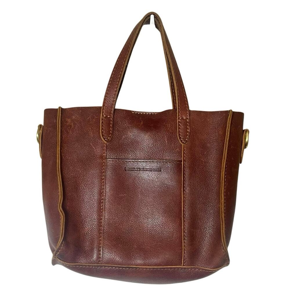 Portland Leather Goods Nutmeg Lola Tote Boho Chic Coastal Cowgirl Minimalist